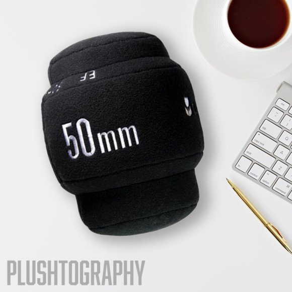 Plushtography - 50mm f/1.8 Prime Lens Plush Pillow/Toy